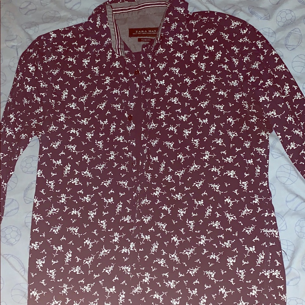 Zara Man Button Button Down dress shirt